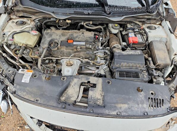 2HGFC2F65MH554517 2021 HONDA CIVIC White Widok wnętrza z tyłu