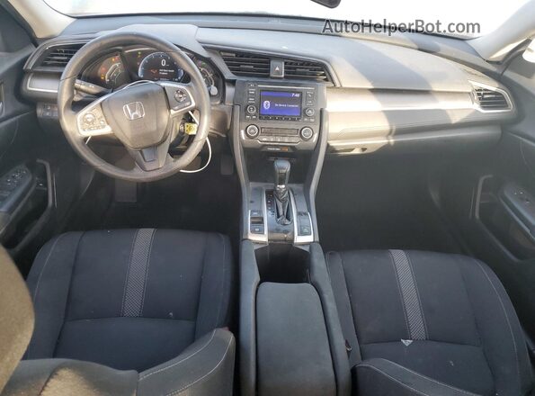 2HGFC2F66KH550215 2019 HONDA CIVIC Silver Вид панелі приладів