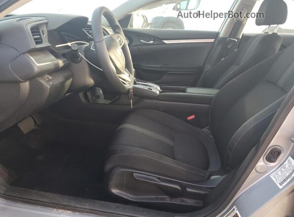 2HGFC2F66KH550215 2019 HONDA CIVIC Silver Вид салону спереду