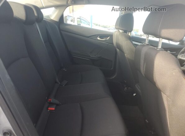 2HGFC2F66KH550215 2019 HONDA CIVIC Silver Вид задніх сидінь