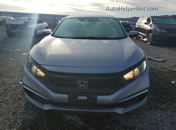 2HGFC2F66KH550215 2019 HONDA CIVIC Silver Вид спереду