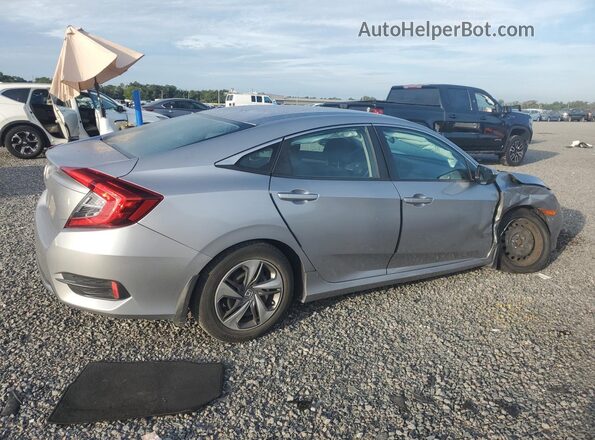 2HGFC2F66KH550215 2019 HONDA CIVIC Silver Задня права чверть