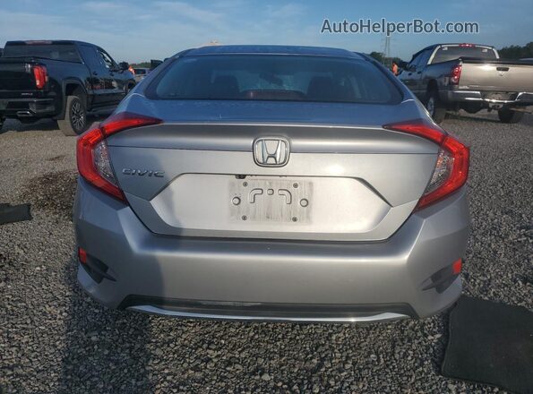 2HGFC2F66KH550215 2019 HONDA CIVIC Silver Вид ззаду