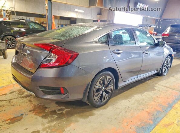 2HGFC2F66KH562767 2019 HONDA CIVIC Gray Tył prawy