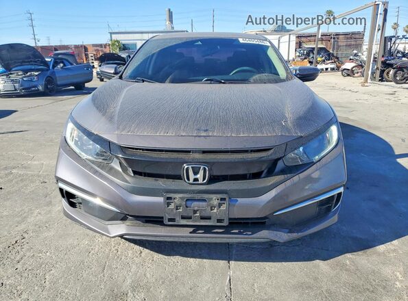 2HGFC2F66LH515224 2020 HONDA CIVIC Серый Вид спереди