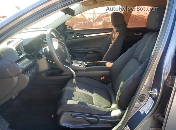 2HGFC2F66LH515224 2020 HONDA CIVIC Серый Вид салона спереди