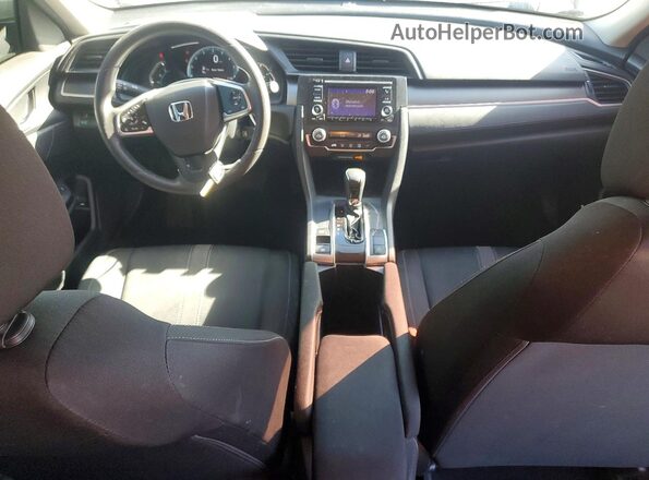 2HGFC2F66LH515224 2020 HONDA CIVIC Серый Вид панели приборов