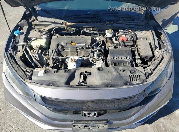 2HGFC2F66LH515224 2020 HONDA CIVIC Серый Вид задней части салона