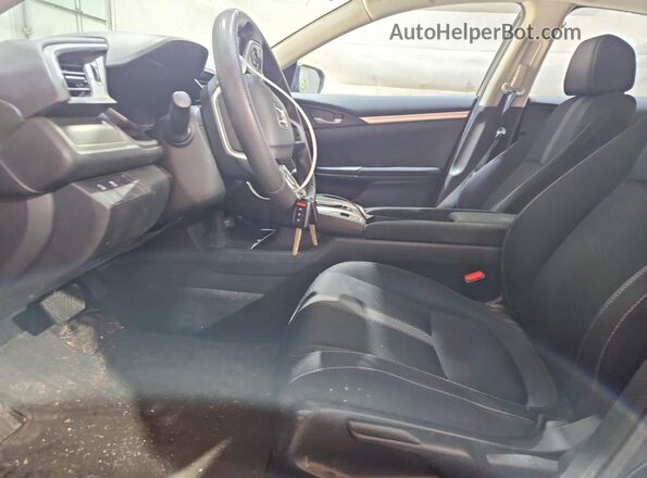 2HGFC2F66LH558591 2020 HONDA CIVIC Black Front interior view