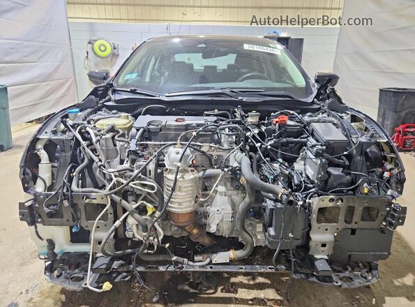 2HGFC2F66LH558591 2020 HONDA CIVIC Black Front view