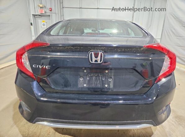 2HGFC2F66LH558591 2020 HONDA CIVIC Black Rear view