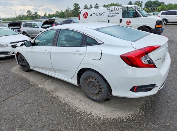 2HGFC2F66LH562236 2020 HONDA CIVIC White Trasero izquierdo