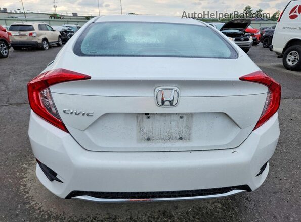 2HGFC2F66LH562236 2020 HONDA CIVIC White Vista trasera