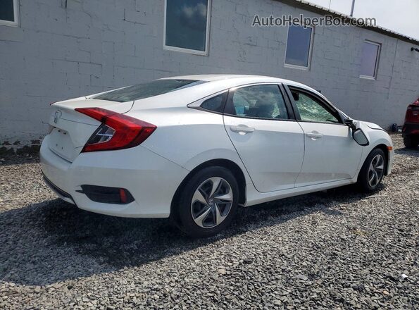 2HGFC2F66LH586505 2020 HONDA CIVIC White Tył prawy