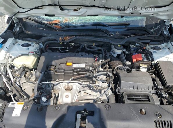 2HGFC2F66LH586505 2020 HONDA CIVIC White Widok wnętrza z tyłu