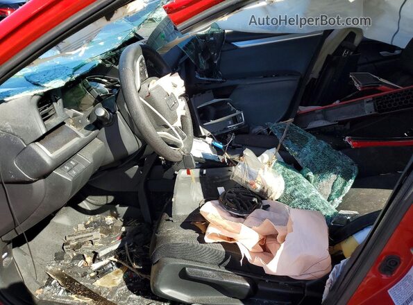 2HGFC2F66LH594944 2020 HONDA CIVIC Red Սալոնի դիմացի տեսք