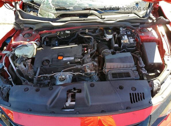 2HGFC2F66LH594944 2020 HONDA CIVIC Red Սալոնի հետևի տեսք