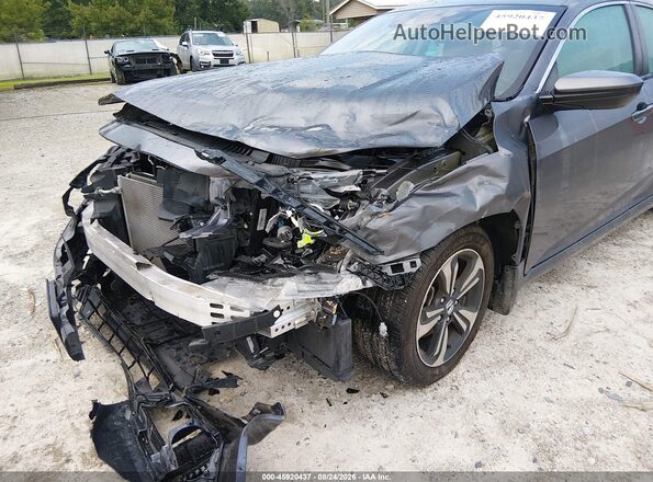 2HGFC2F66MH545034 2021 HONDA CIVIC Gray Vista frontal