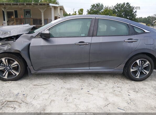 2HGFC2F66MH545034 2021 HONDA CIVIC Gray Vista interior de 360 grados