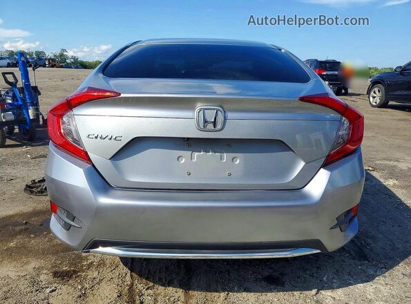2HGFC2F67KH519247 2019 HONDA CIVIC Silver Vista trasera