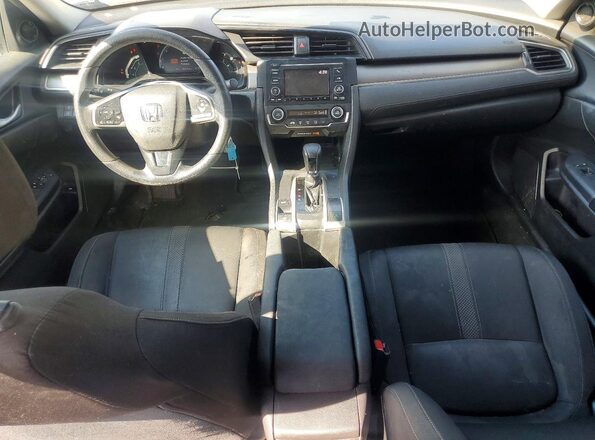 2HGFC2F67KH519247 2019 HONDA CIVIC Silver Vista del salpicadero