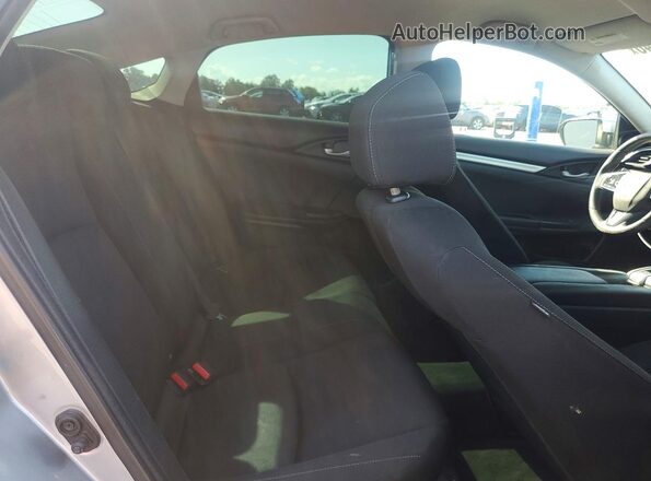 2HGFC2F67KH519247 2019 HONDA CIVIC Silver Vista de los asientos traseros