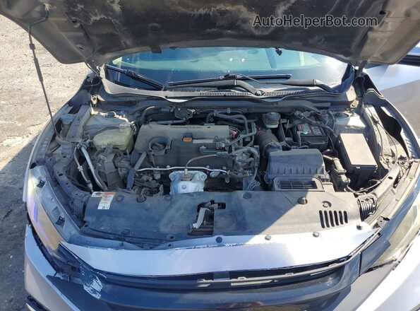2HGFC2F67KH519247 2019 HONDA CIVIC Silver Vista interior trasera