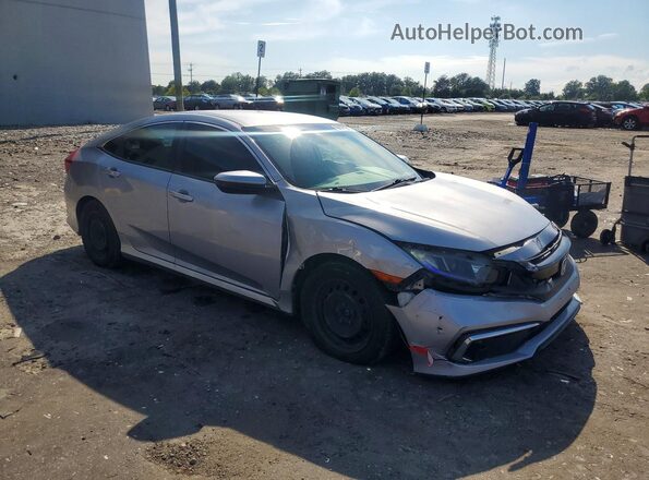 2HGFC2F67KH519247 2019 HONDA CIVIC Silver Delantero derecho