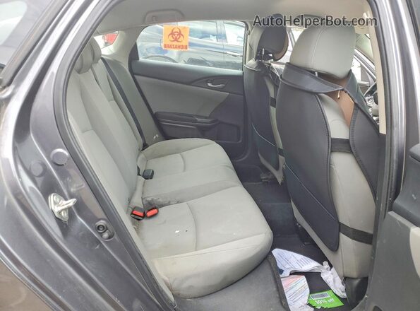 2HGFC2F67KH549932 2019 HONDA CIVIC Серый Вид задних сидений