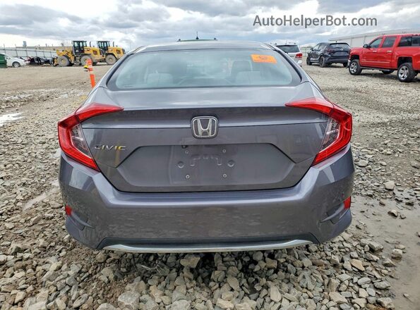 2HGFC2F67KH549932 2019 HONDA CIVIC Серый Вид сзади