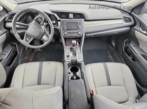 2HGFC2F67KH551261 2019 HONDA CIVIC Blue Widok deski rozdzielczej