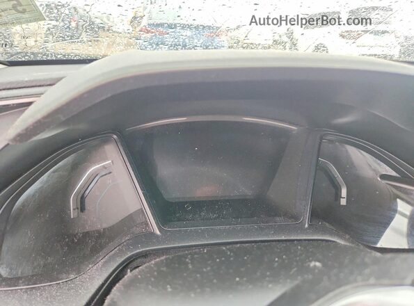 2HGFC2F67KH551261 2019 HONDA CIVIC Blue Widok zestawu wskaźników