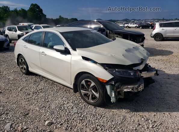 2HGFC2F67KH559490 2019 HONDA CIVIC White Դիմացի տեսք