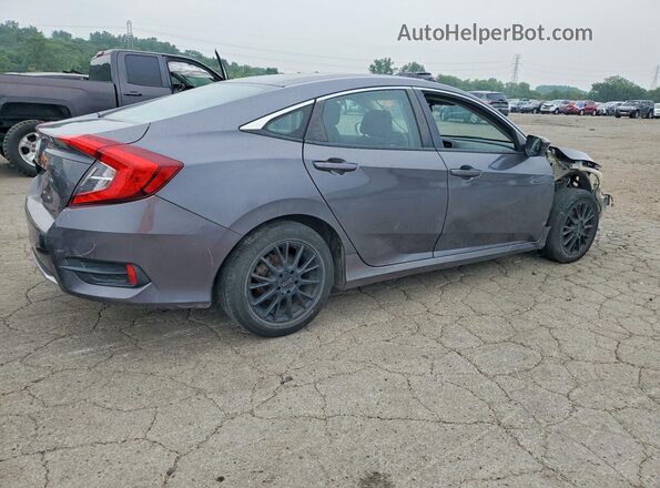 2HGFC2F67KH574085 2019 HONDA CIVIC Charcoal Trasero derecho