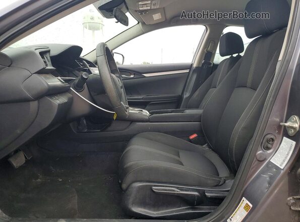2HGFC2F67KH574085 2019 HONDA CIVIC Charcoal Vista interior delantera