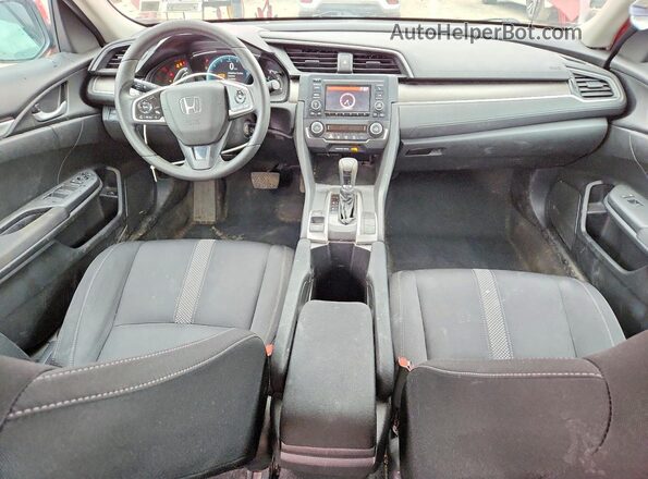 2HGFC2F67KH587984 2019 HONDA CIVIC Red წინა პანელის ხედი