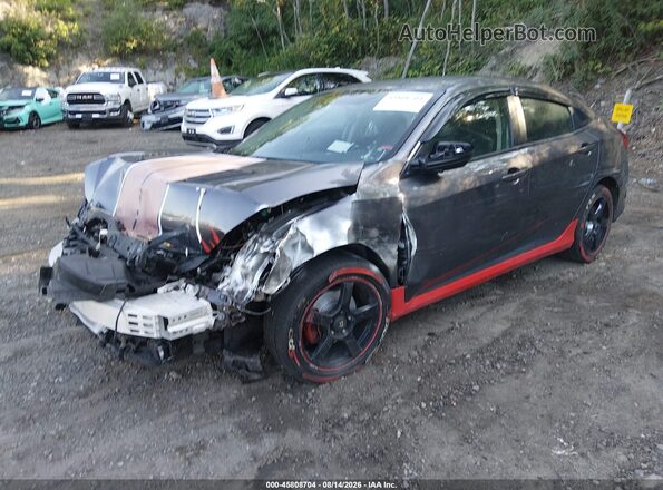 2HGFC2F67LH507276 2020 HONDA CIVIC Серый Передняя левая четверть