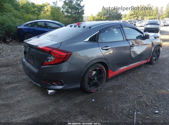 2HGFC2F67LH507276 2020 HONDA CIVIC Серый Задняя правая четверть
