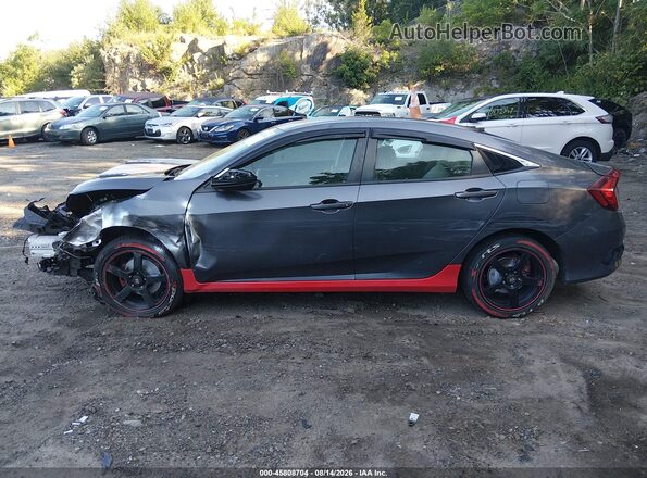 2HGFC2F67LH507276 2020 HONDA CIVIC Серый Панорамный вид салона 360°