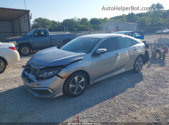 2HGFC2F67LH528306 2020 HONDA CIVIC Silver Przód lewy