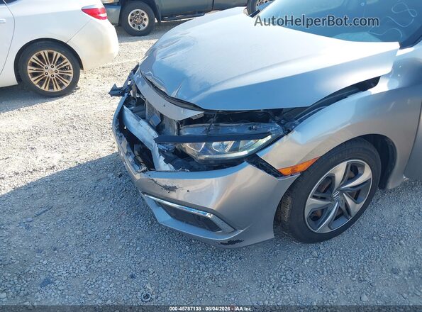 2HGFC2F67LH528306 2020 HONDA CIVIC Silver Widok z przodu