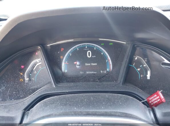 2HGFC2F67LH528306 2020 HONDA CIVIC Silver Widok tylnych siedzeń