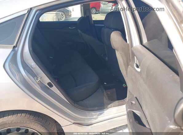 2HGFC2F67LH528306 2020 HONDA CIVIC Silver Widok naklejki z numerem VIN