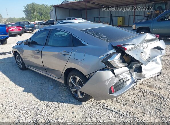 2HGFC2F67LH528306 2020 HONDA CIVIC Silver Tył lewy