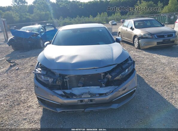 2HGFC2F67LH528306 2020 HONDA CIVIC Silver Widok zestawu wskaźników