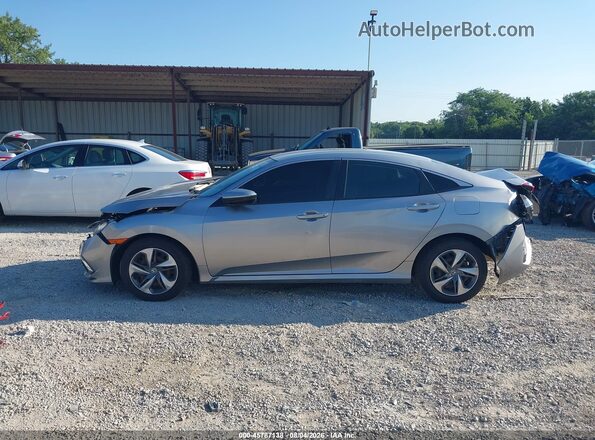 2HGFC2F67LH528306 2020 HONDA CIVIC Silver Widok wnętrza 360 stopni