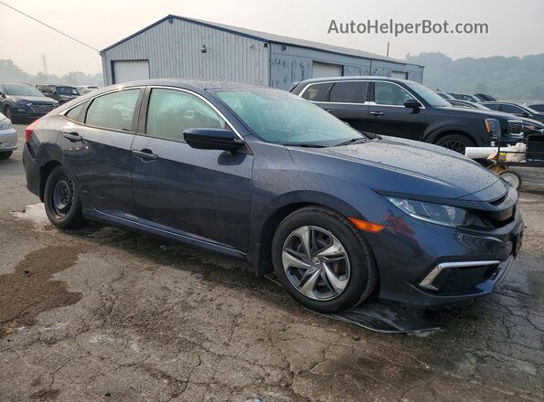 2HGFC2F67LH530864 2020 HONDA CIVIC Gray Передня права чверть