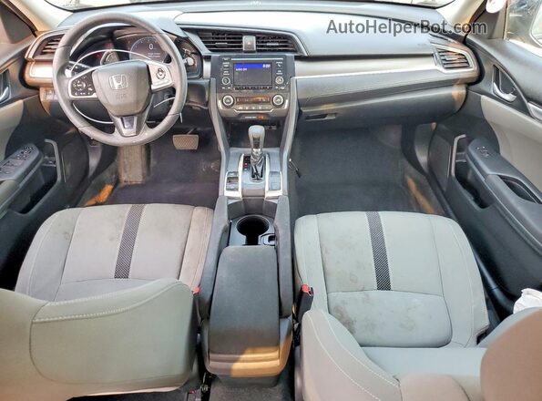 2HGFC2F67LH530864 2020 HONDA CIVIC Gray Вид панелі приладів