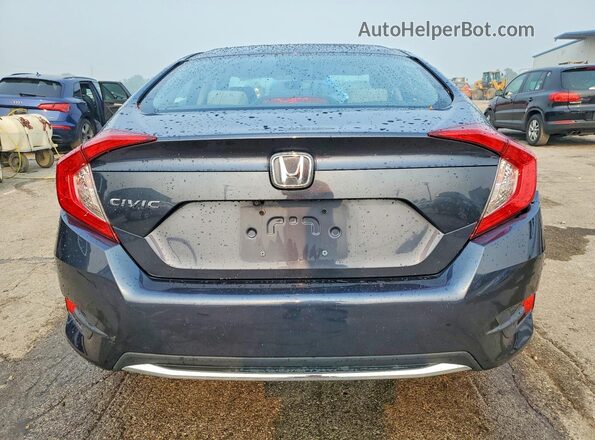2HGFC2F67LH530864 2020 HONDA CIVIC Gray Вид ззаду