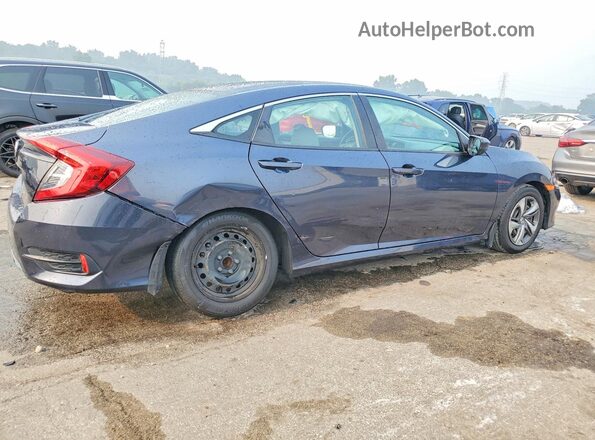 2HGFC2F67LH530864 2020 HONDA CIVIC Gray Задня права чверть